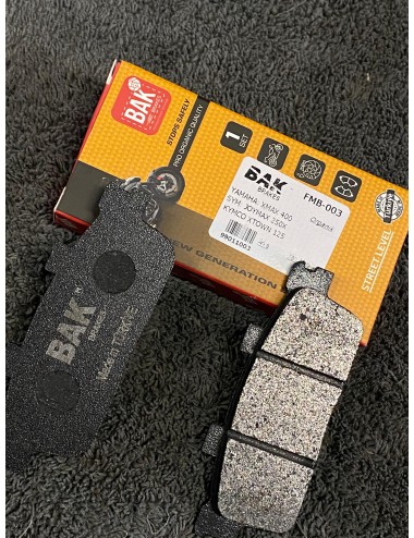 FMB-003 XMAX 400-JOYMAX250-XTOWN 125-JOYMAX250-GTS250-JOYRİDE200 ARKA ORGANİK BALATA